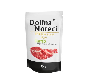 PURE Dolina Noteci Saszetka dla Psa Jagnięcin 500g