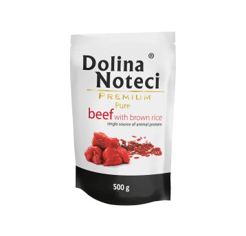 PURE Dolina Noteci Saszetka dla Psa Wołowina 500g