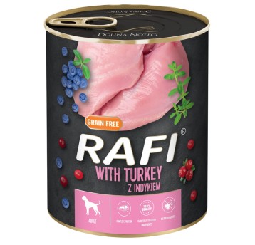 Rafi Puszka dla Psa Indyk 800g