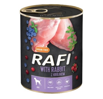 Rafi Puszka dla Psa Królik 800g