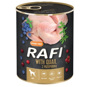 Rafi Puszka dla Psa Przepiórka 800g